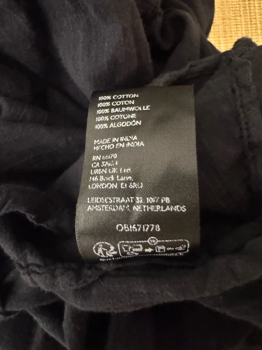 We The Free Float Away Shirt in Black - Picture 8 of 8